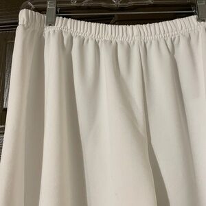 Womems white casual sweatpants